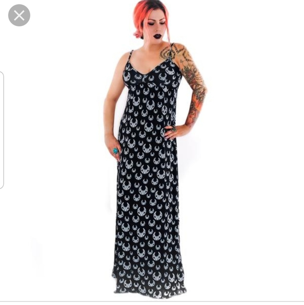 Folter Crescent Moon Maxi Dress